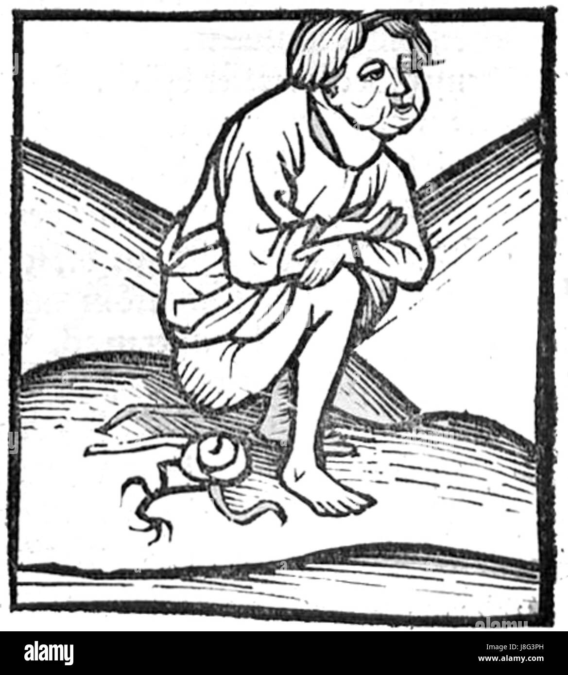 "Menschen Bocht" è un termine che si riferisce a un luogo specifico o a un evento storico. Il contesto potrebbe implicare il suo uso nella cultura, geografia o letteratura tedesca, rappresentando uno spazio o un evento definito. Foto Stock