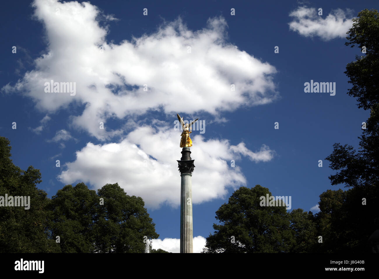 La guerra, Baviera, metallo, monaco di baviera, dea, la Repubblica federale di Germania, Germania, donna Foto Stock