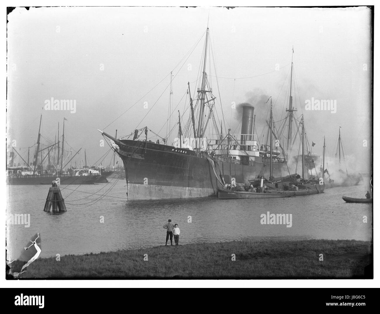 Houthaven, SS Kairos, 1894 11 05 (max res) Foto Stock