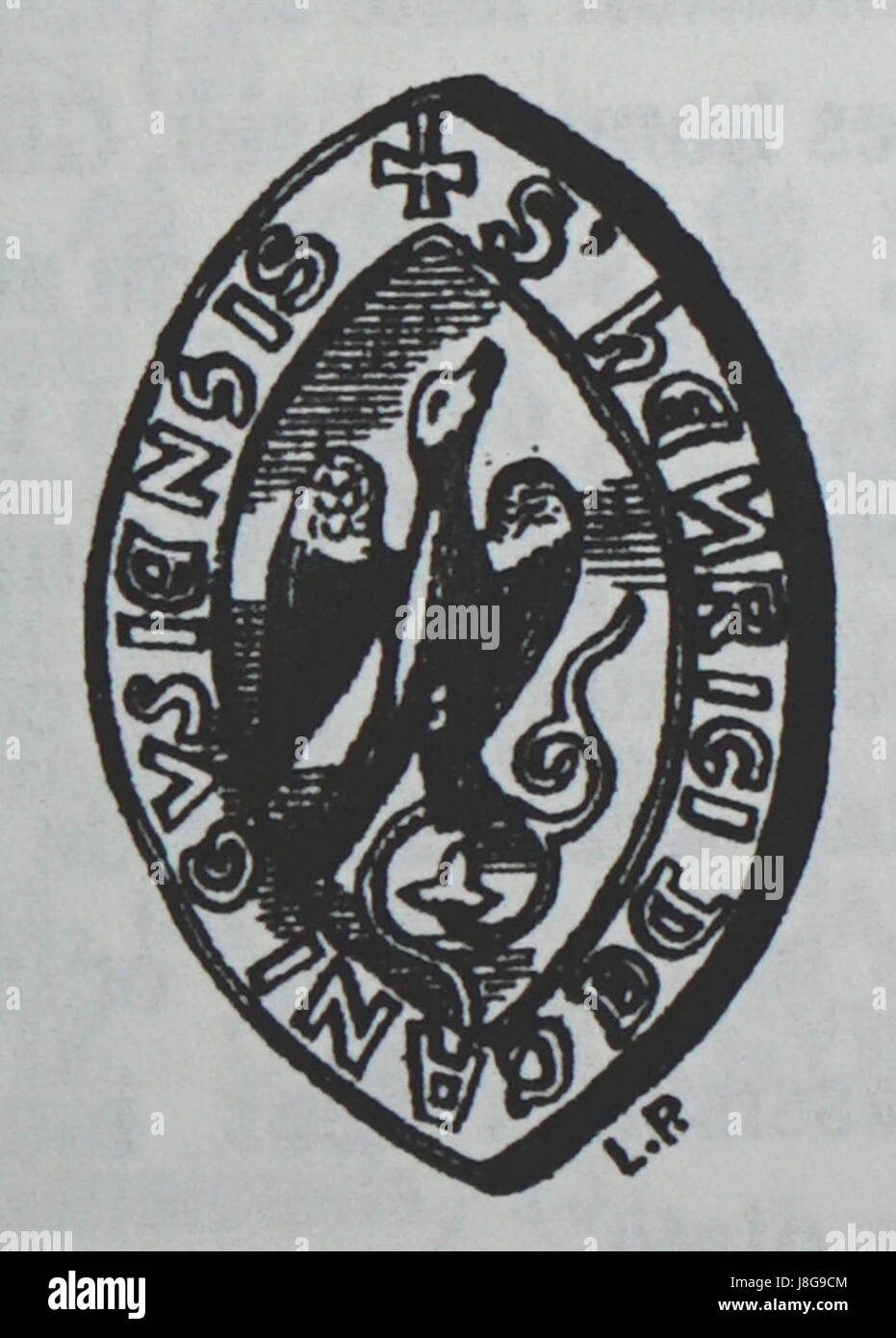 *Henri Chapitre Guise* è un'opera storica del 1204, incentrata sul paesaggio politico medievale della Francia. L'opera evidenzia l'influenza delle famiglie nobili in questo periodo, in particolare in relazione al potere reale e al controllo territoriale. Foto Stock