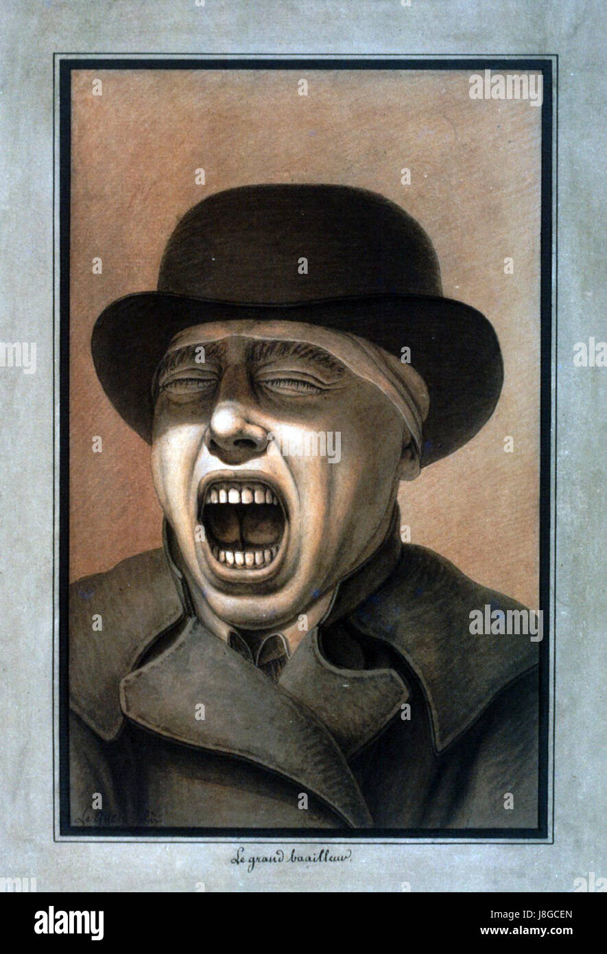 Le grand bailleur Lequeu Foto Stock