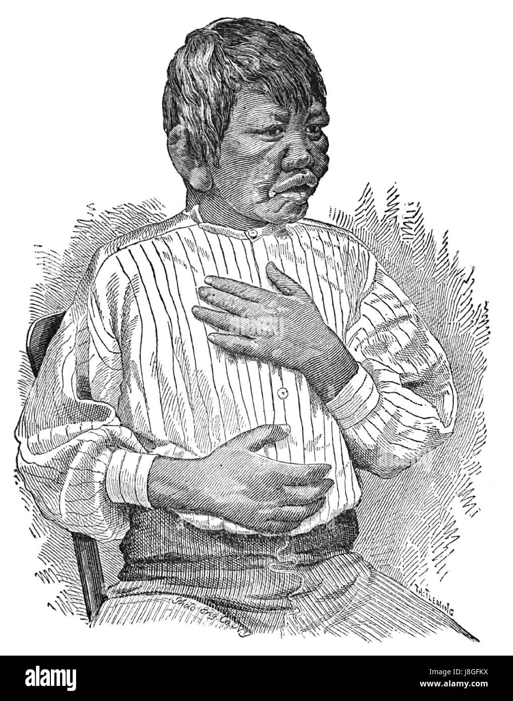 La fotografia, identificata come "Kaluhi". Caso VIII. (Fotografia 4), " cattura un momento significativo o un oggetto relativo al caso Kaluhi, un evento storico documentato o una questione giuridica. Foto Stock