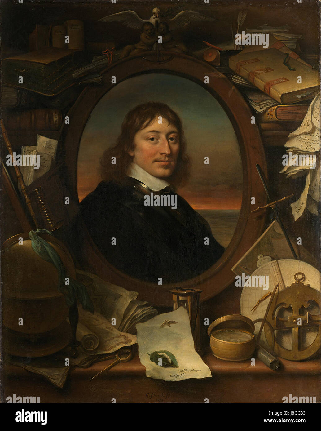 Gerard Pietersz Hulft fu un importante amministratore coloniale olandese nel XVII secolo, servendo come Eerste Raad (primo consigliere) e direttore generale della compagnia olandese delle Indie Orientali (VOC). Il suo mandato è noto per il suo ruolo nelle operazioni dell'azienda in Asia. Foto Stock