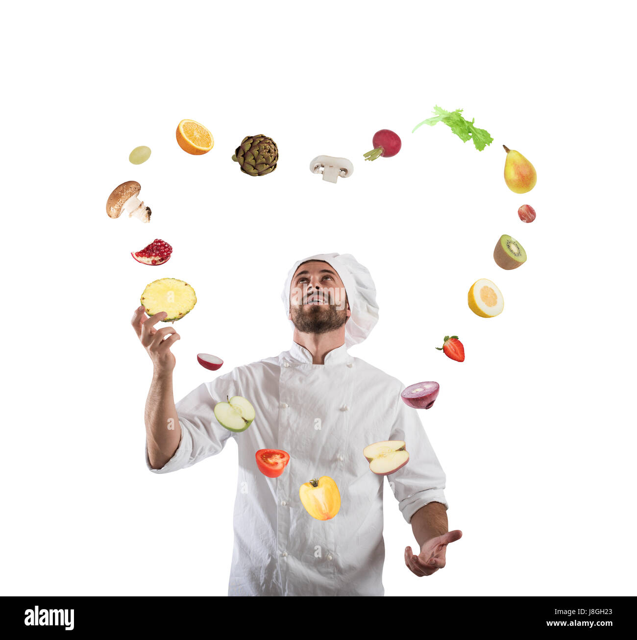 Incantevole e cucina creativa Foto Stock