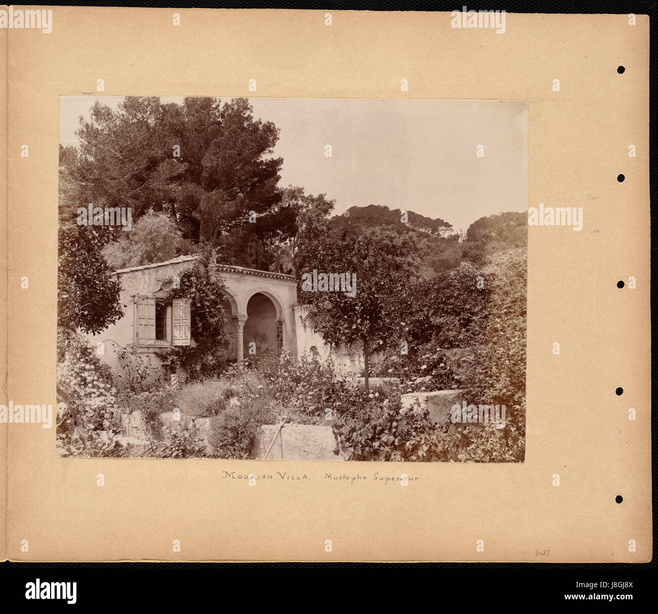 Villa Moresca. Mustapha Superieur Foto Stock