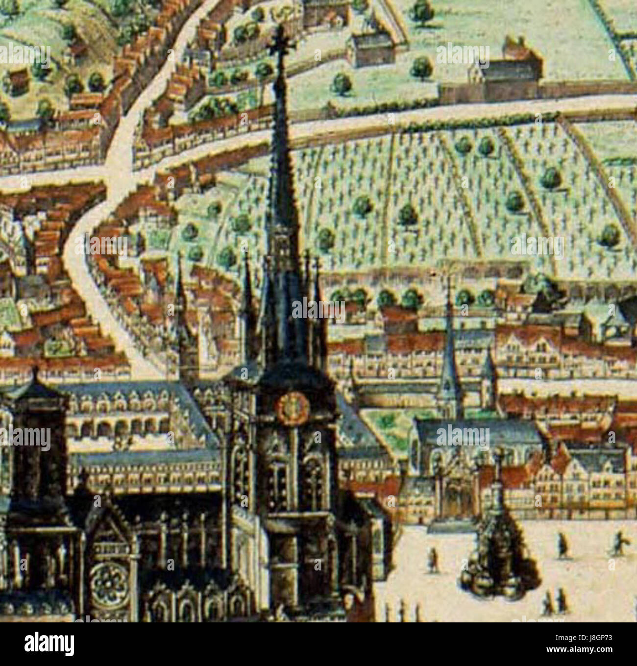 Liege saint andre Foto Stock