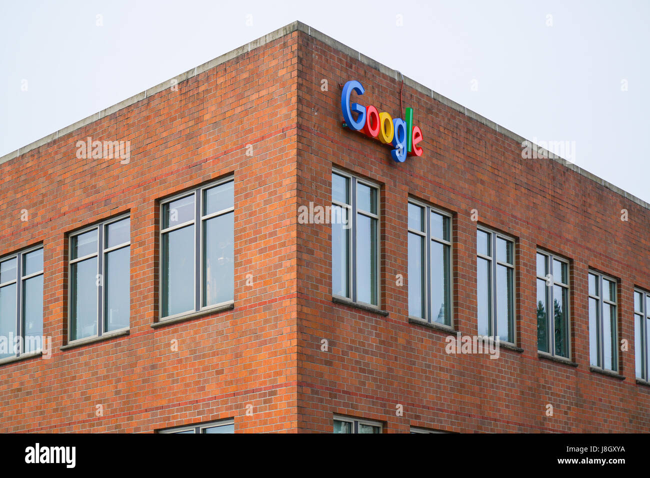 Google Maps Headquarter a Seattle - Seattle / WASHINGTON - 11 aprile 2017 Foto Stock