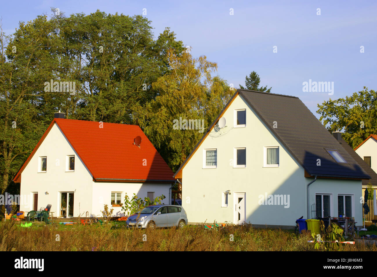 Case 21 secolo Foto Stock