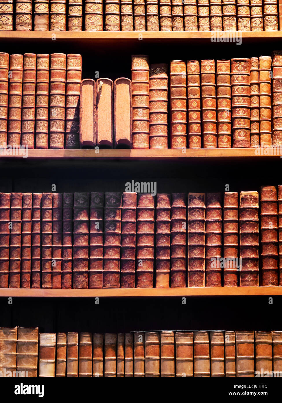 Libri di seconda mano bookshop, prenota, storico, scienza, antichi, libri, indietro di Foto Stock