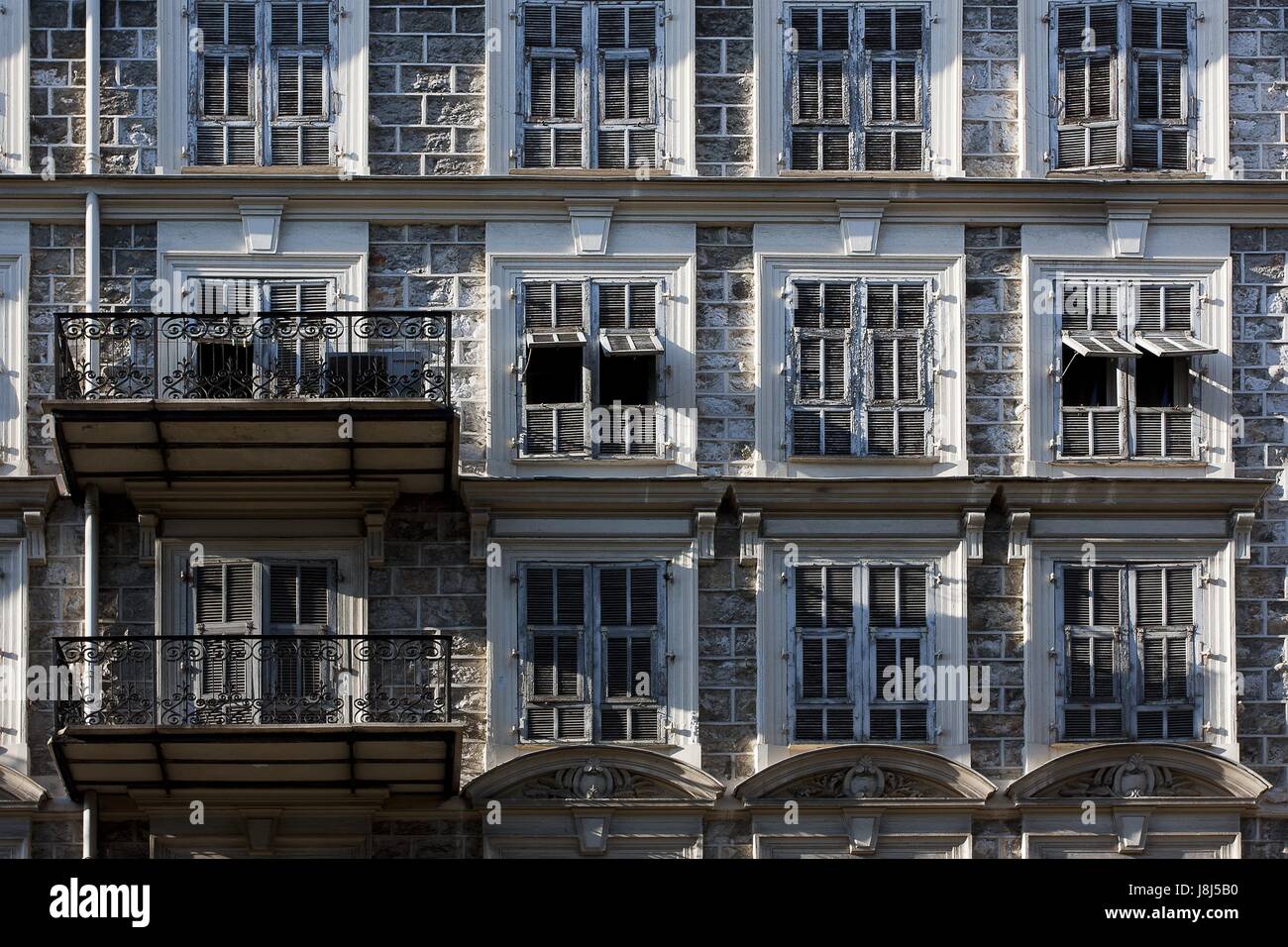 Casa, costruendo, finestra, oblò, abbaino, riquadro, città vecchia, Francia, Foto Stock