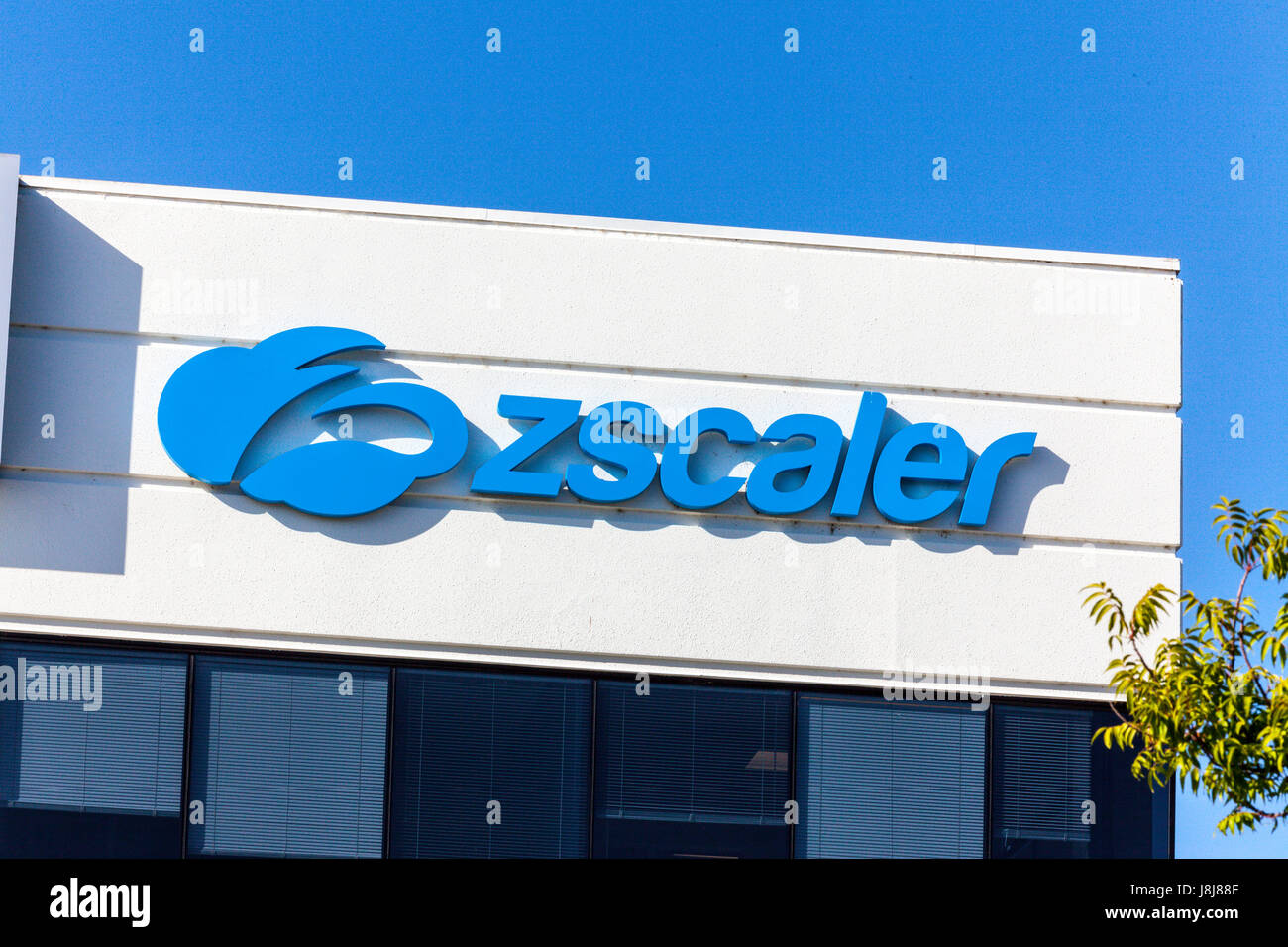 Zscaler una nuvola società di sicurezza in San Jose California Foto Stock
