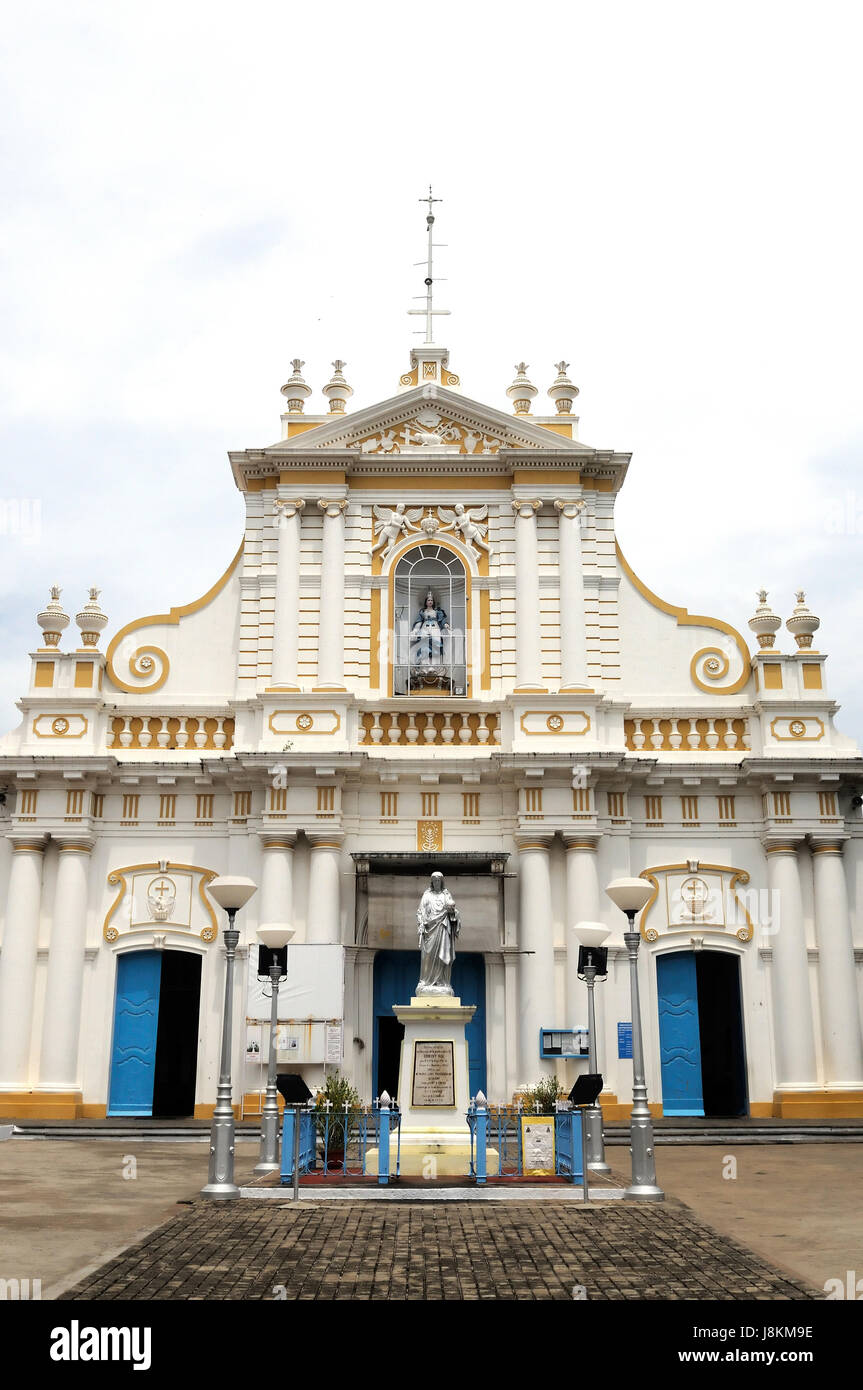 Blu, tower, viaggi, religione, la Chiesa, Dio, cultura, vacanza, Foto Stock