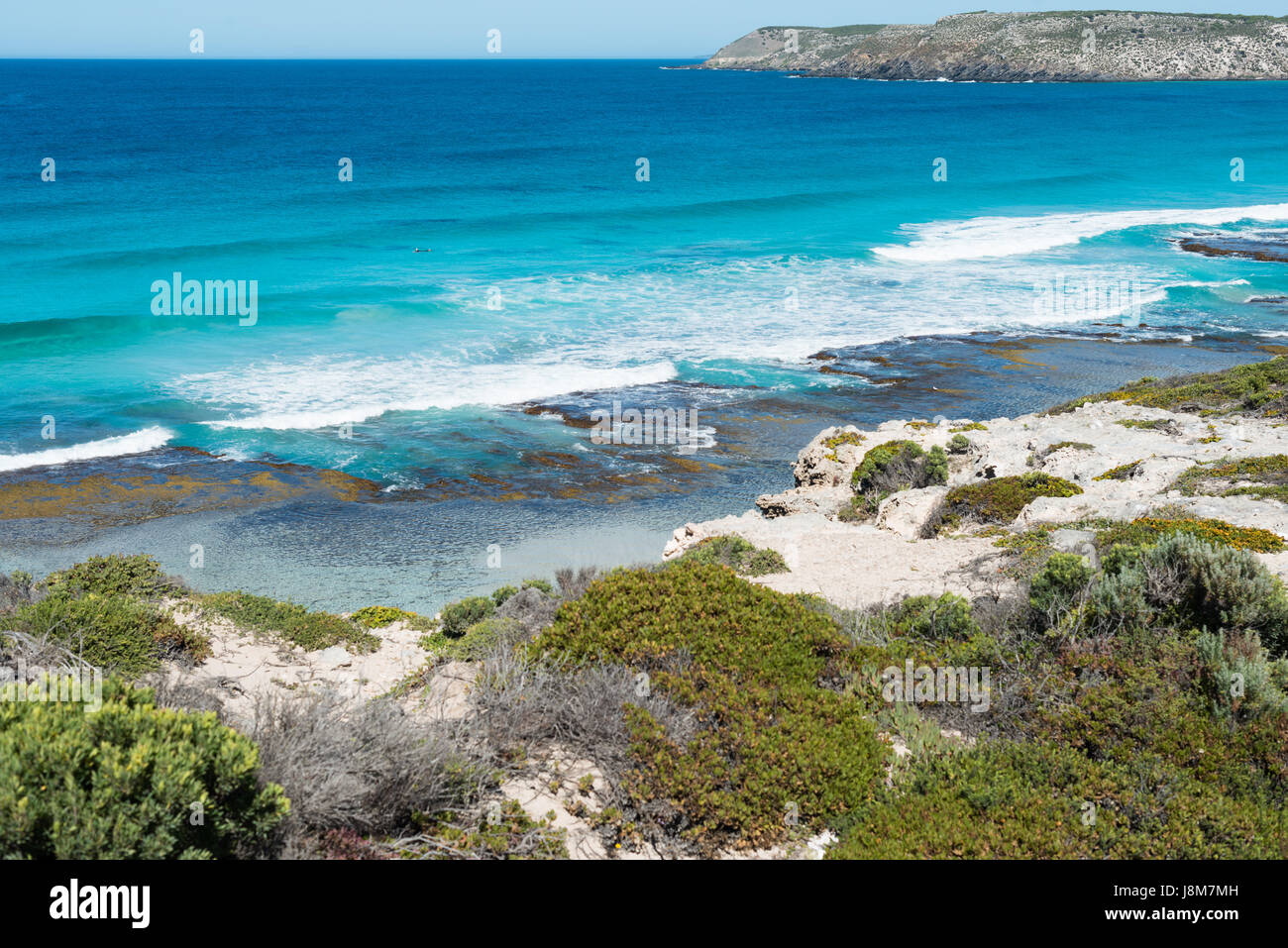 Kangaroo Island costa. Australia. Foto Stock