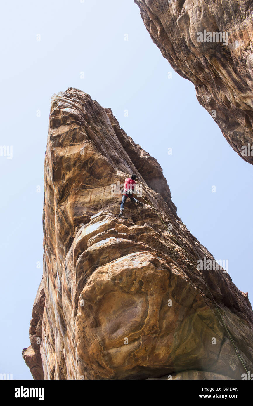 Discensore da arrampicata da 35 KN, anello di corda a forma di 8