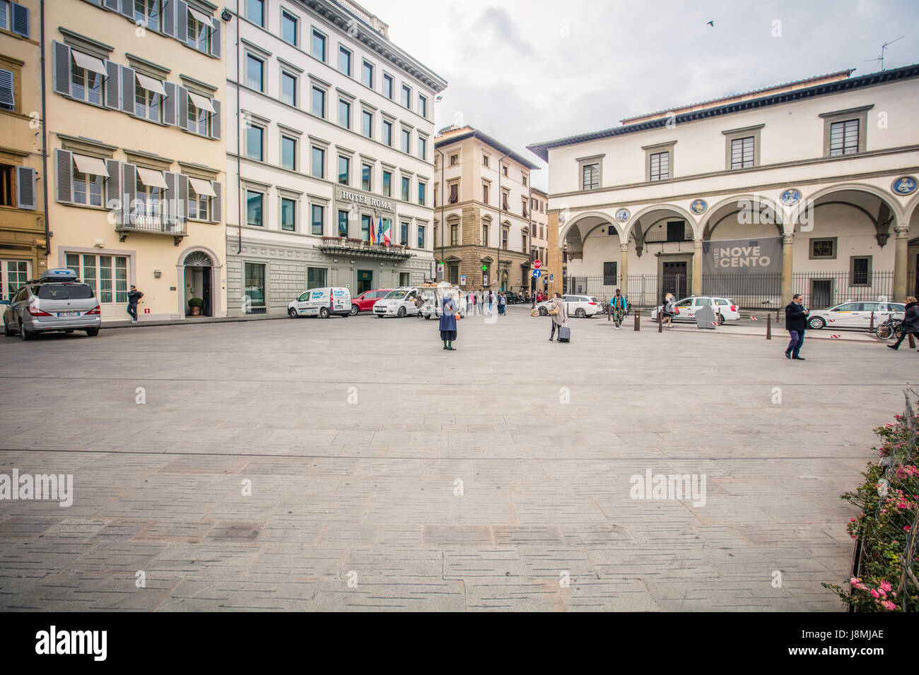 Firenze, Italia - 11 Novembre 2015: tour della città intorno a Firenze Foto Stock