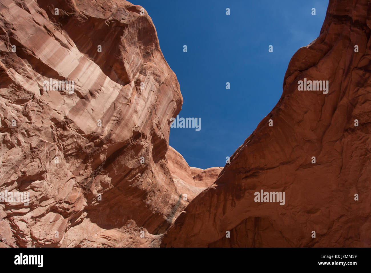 Parco Nazionale di Arches Rock Formazione Foto Stock
