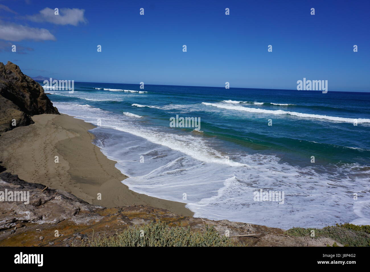 Fuerteventura Oceano Atlantico Spagna Isole Canarie Foto Stock