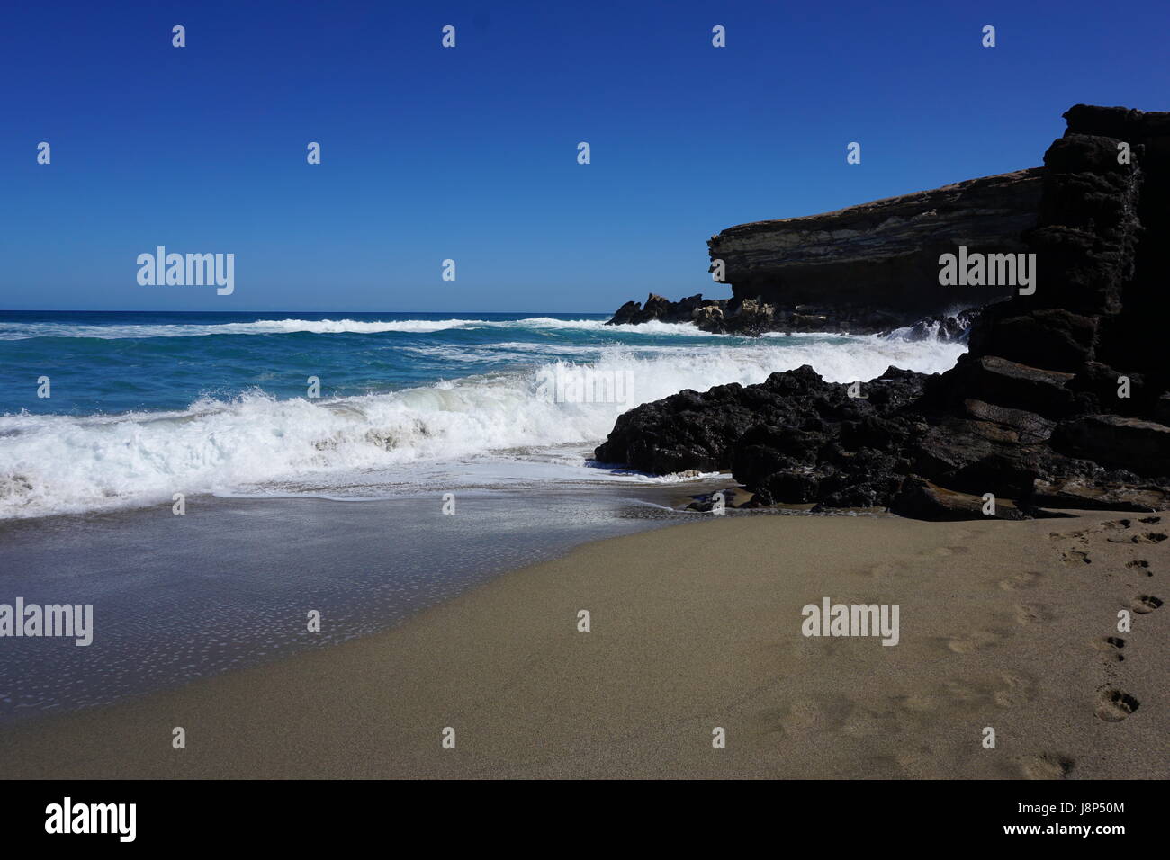 Fuerteventura Oceano Atlantico Spagna Isole Canarie Foto Stock