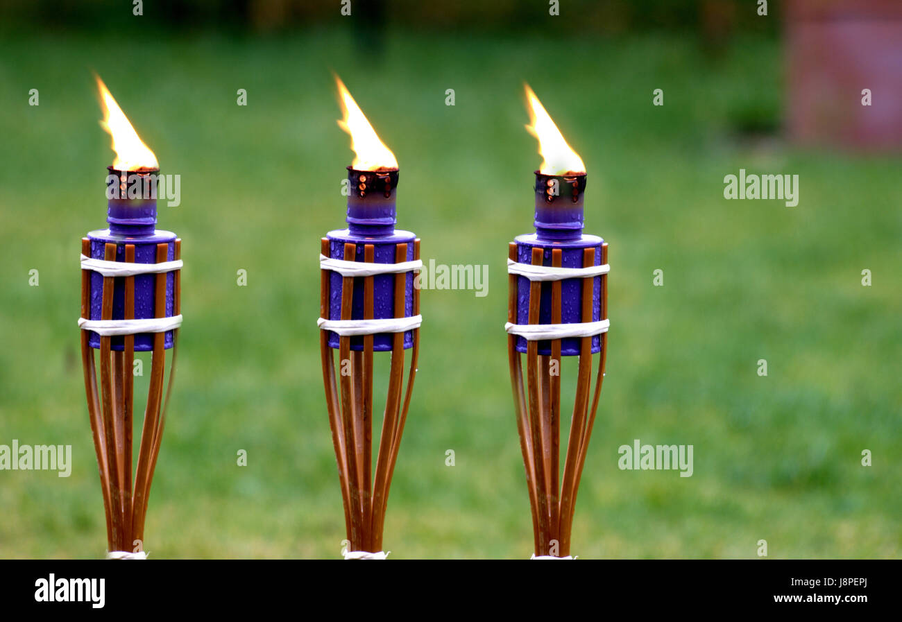 Lampade a olio Foto Stock