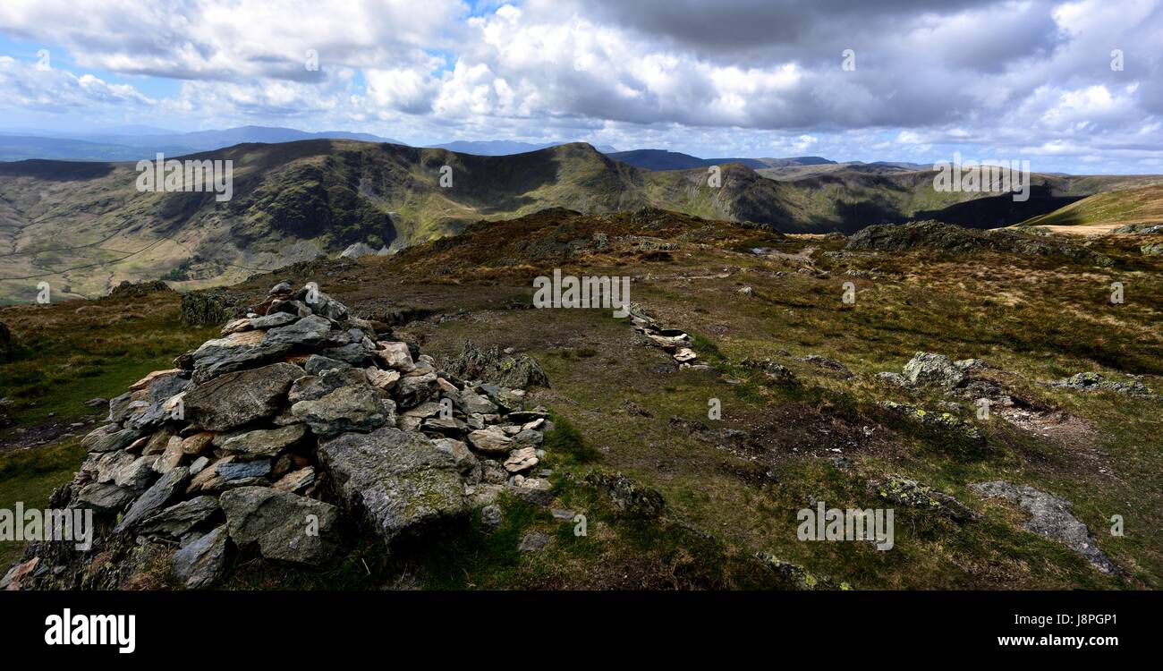 Ferro di Cavallo Kentmere da Kentmere Pike Foto Stock