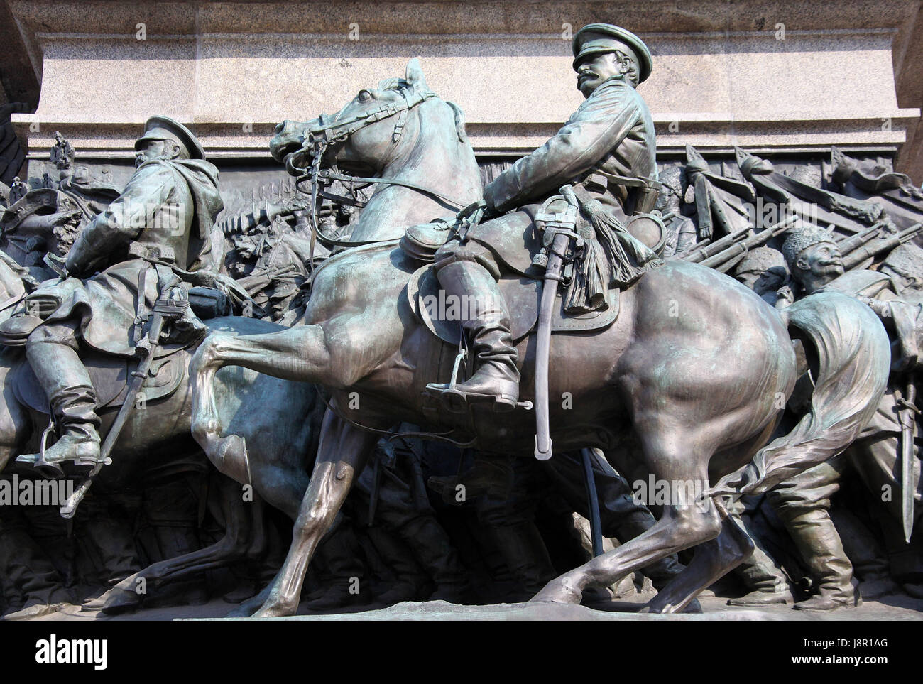 Monumento al Tsar Liberatore a Sofia Foto Stock