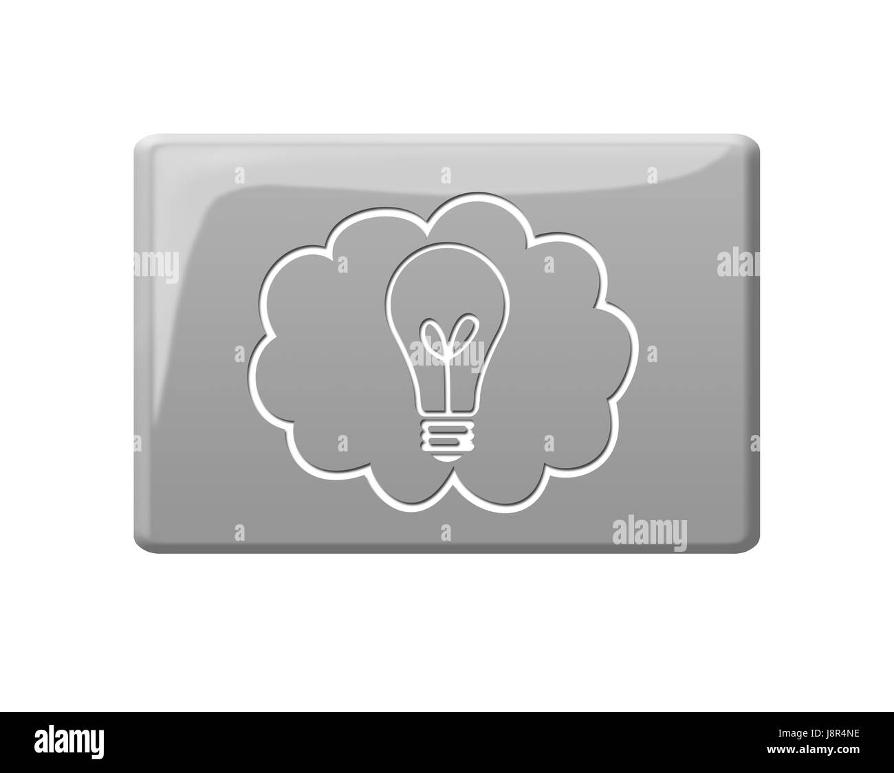 pulsante luce Foto Stock