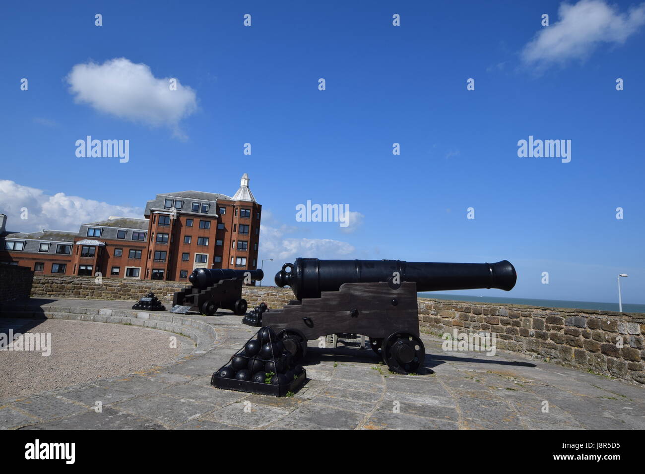 Il castello di trattativa, Kent Coast Foto Stock