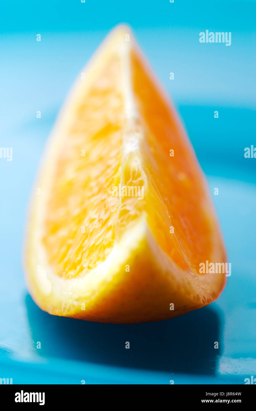 Arancione, freschezza, frutta, succhi di frutta succosa, fetta, agrumi, freschi, arancio, salute Foto Stock
