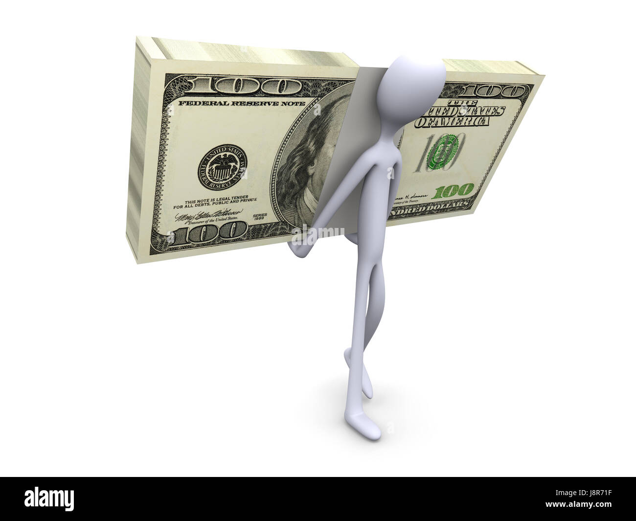 Pick, dollaro, dollari, successo, successo, fumetto, modello, design, progetto Foto Stock
