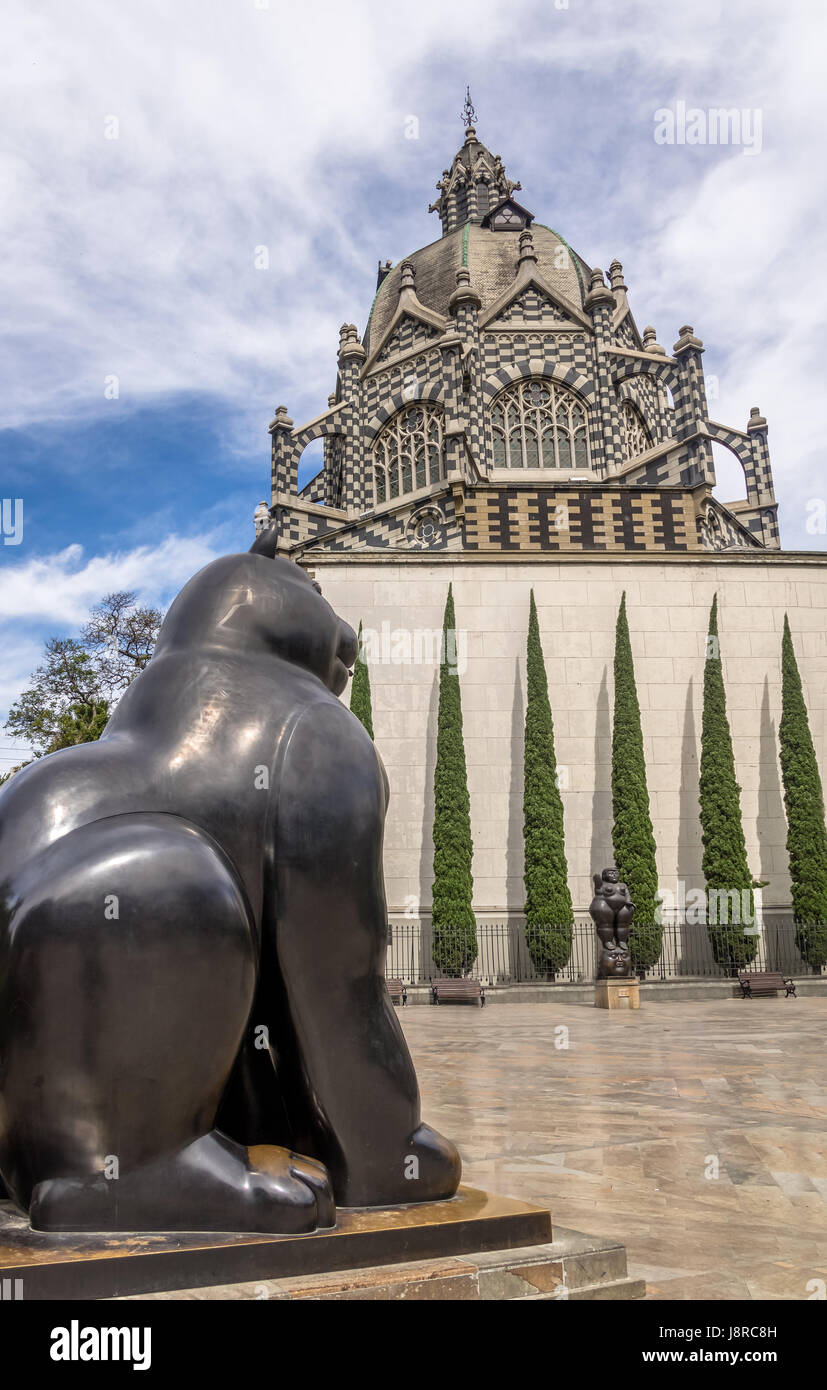 Botero Square - Medellin, Antioquia, Colombia Foto Stock