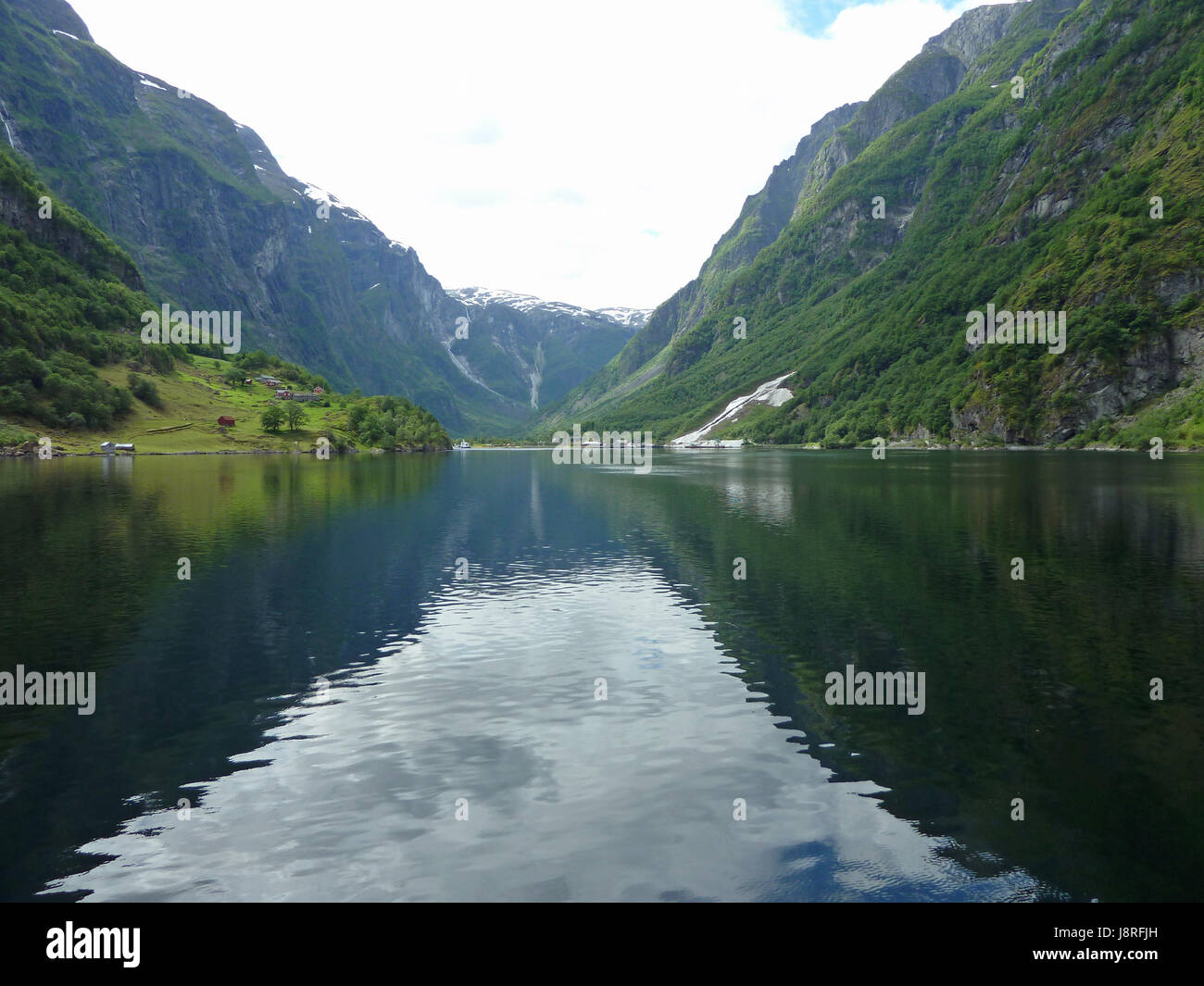 nel sognefjord Foto Stock