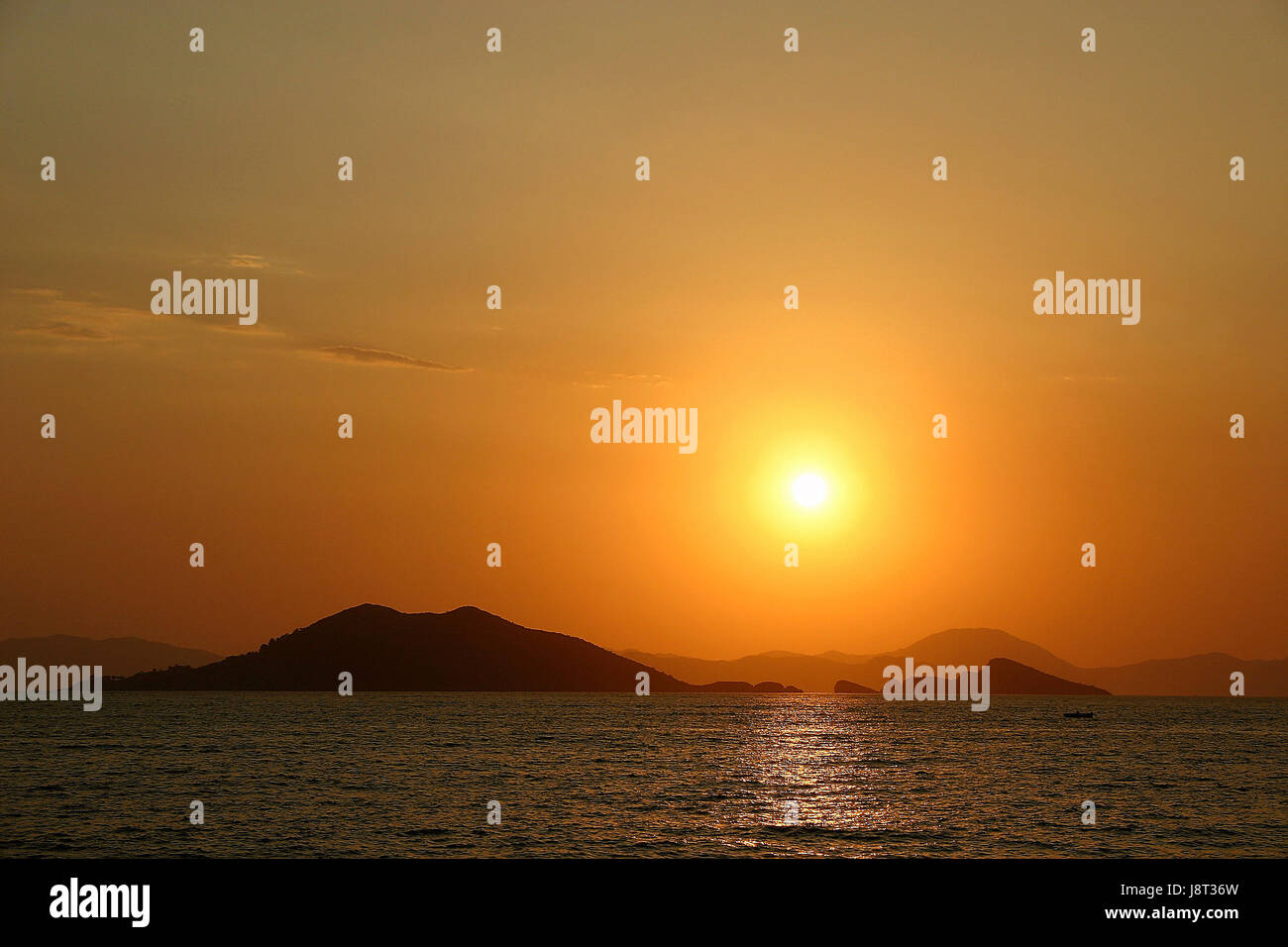 Sunset Coast, Turchia, Sunset Coast, Turchia fethiye, lykien, fethiye, Foto Stock