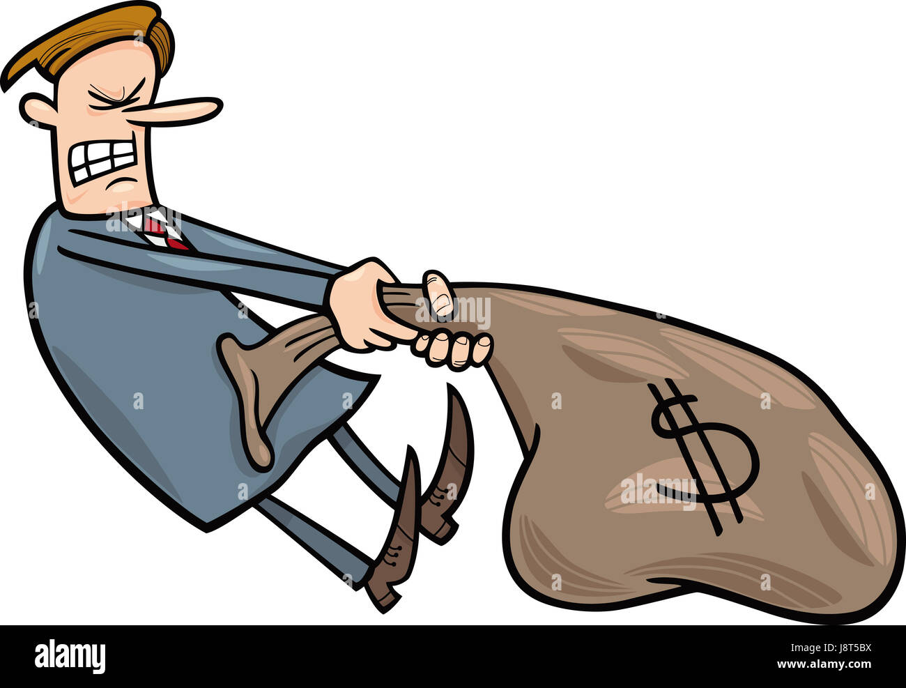 Dollaro, dollari, illustrazione, rapporti aziendali, trattare, transazione commerciale, Foto Stock