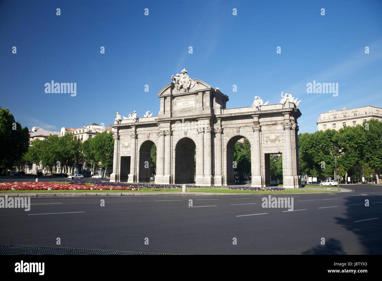 Chiesa, monumento, porta, Spagna, stile di costruzione, Architettura, Foto Stock