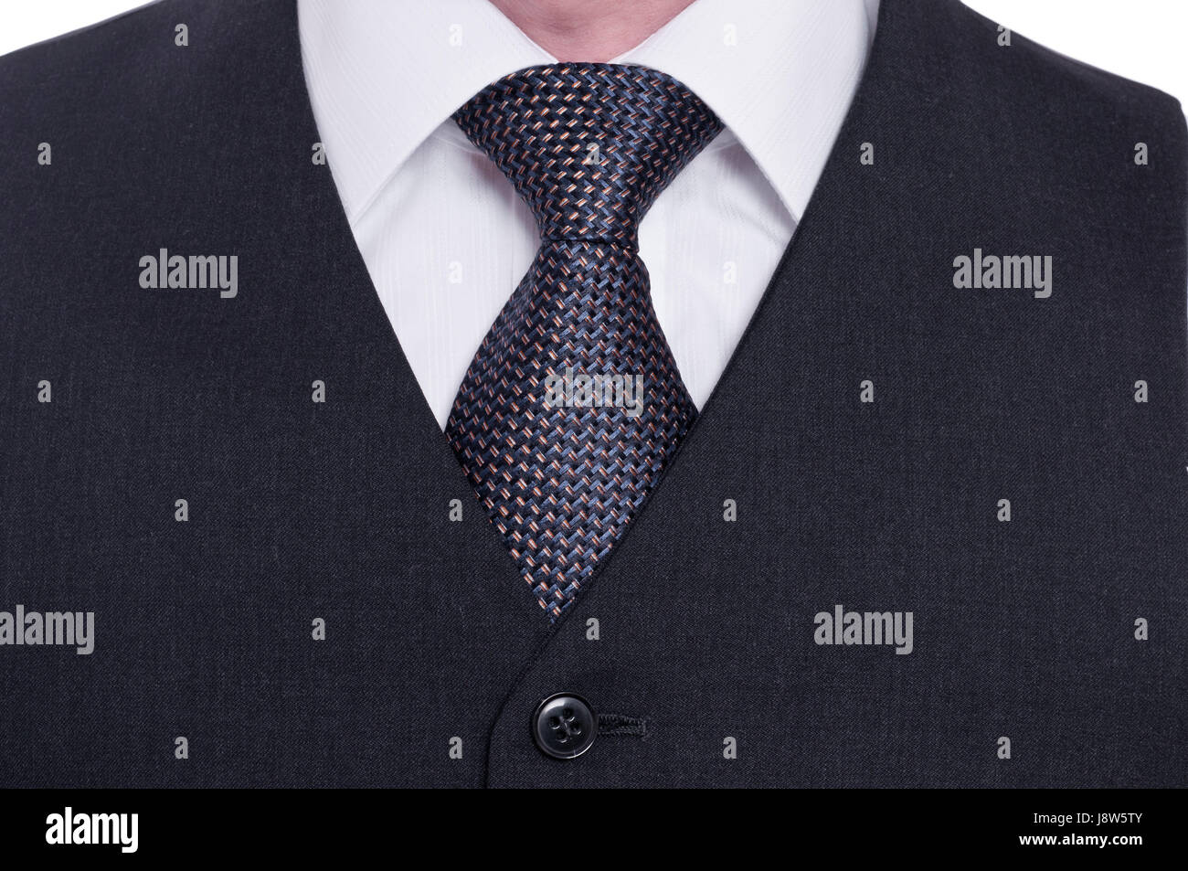Umana, essere umano, commerciante, cravatta, vestito, uomo, vestiti, abbigliamento, manopola, Foto Stock