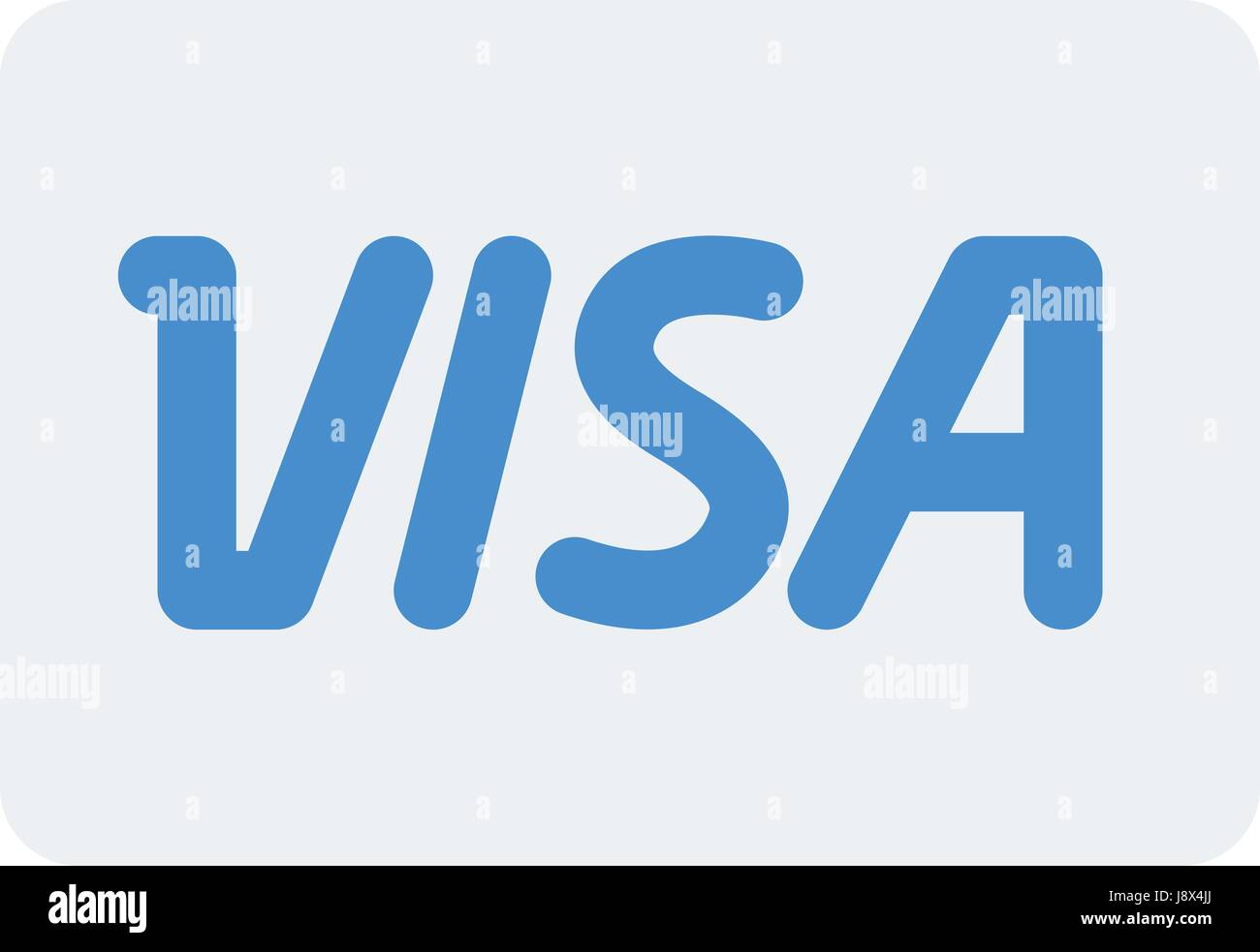 carta Visa Illustrazione Vettoriale