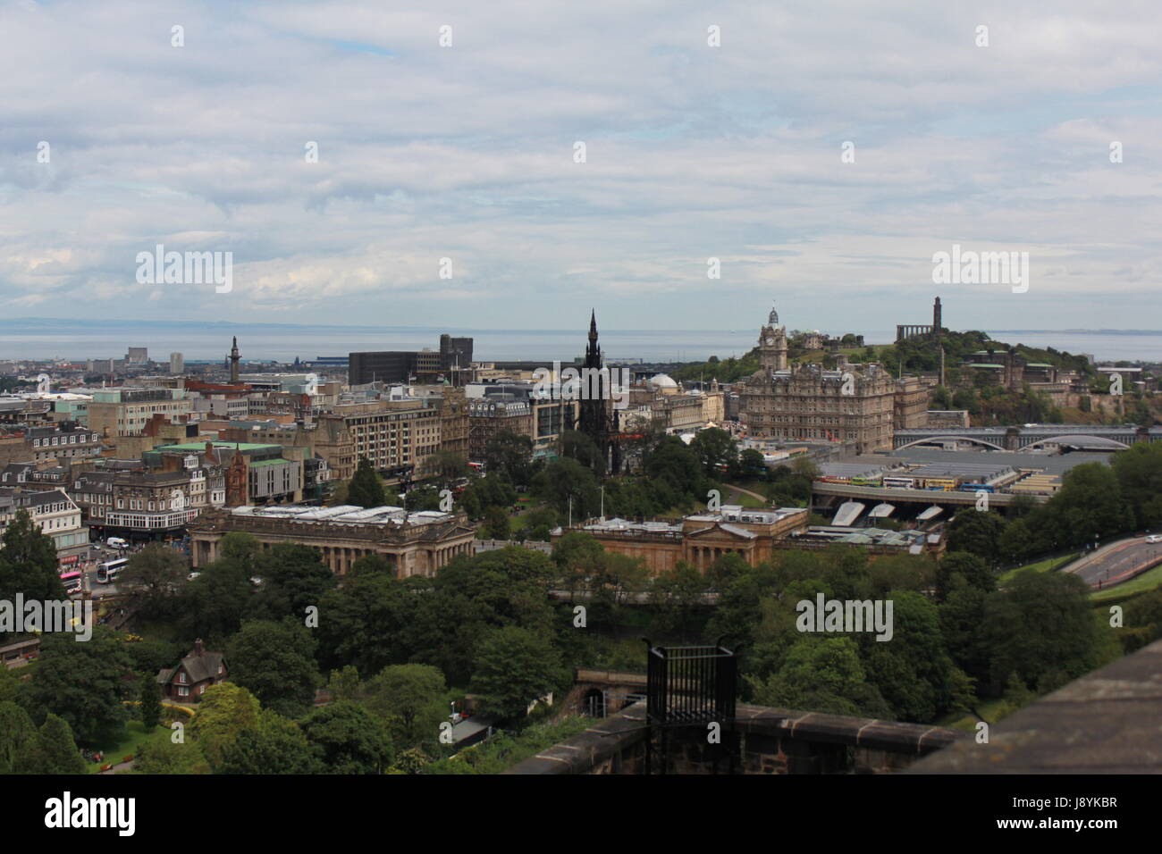 Monumento Nelson Scozia Scotland Foto Stock