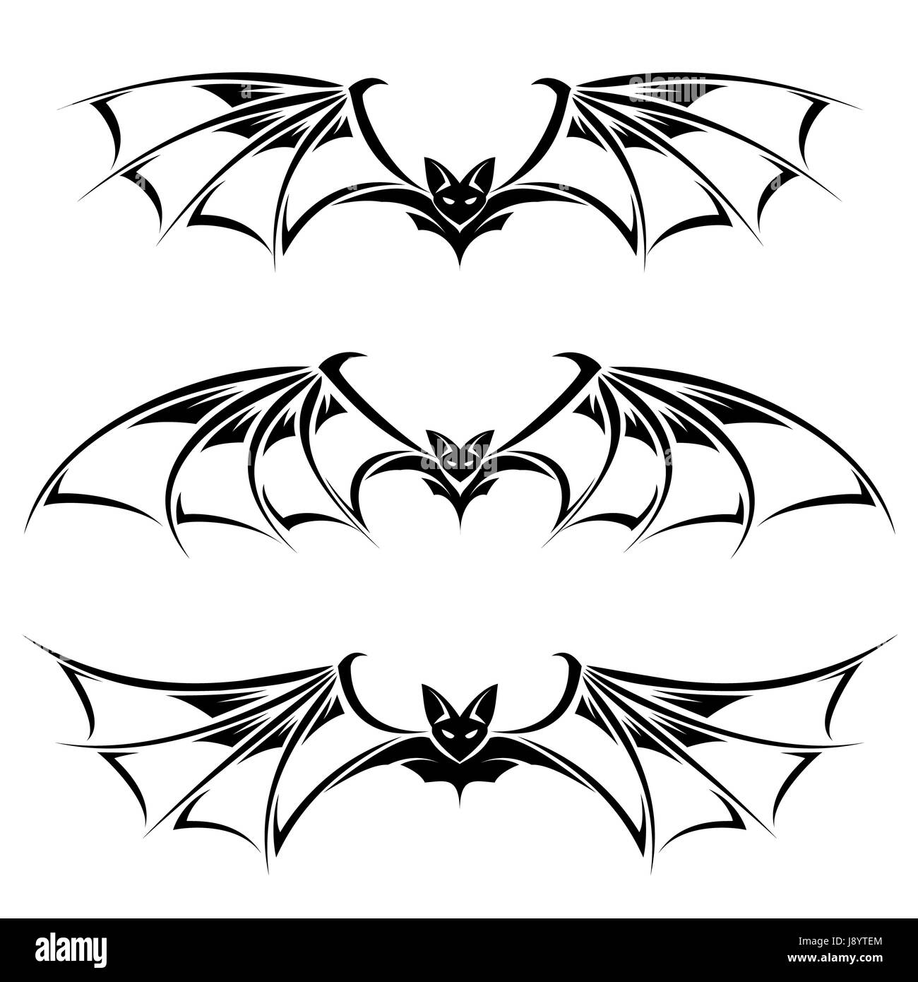 Arte, isolato, animale, notte, notturna, animali, pittura, nero, swarthy, Foto Stock