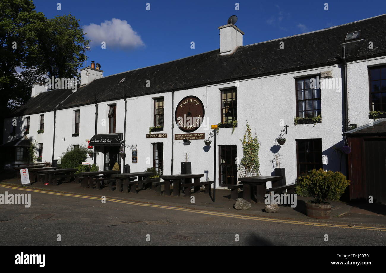 Esterno della Falls of Dochart inn killin scozia maggio 2017 Foto Stock