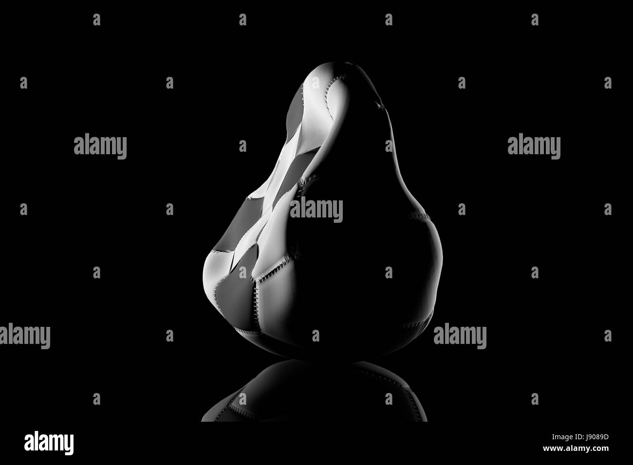 Lowkey shot di deformazione classici del calcio Foto Stock