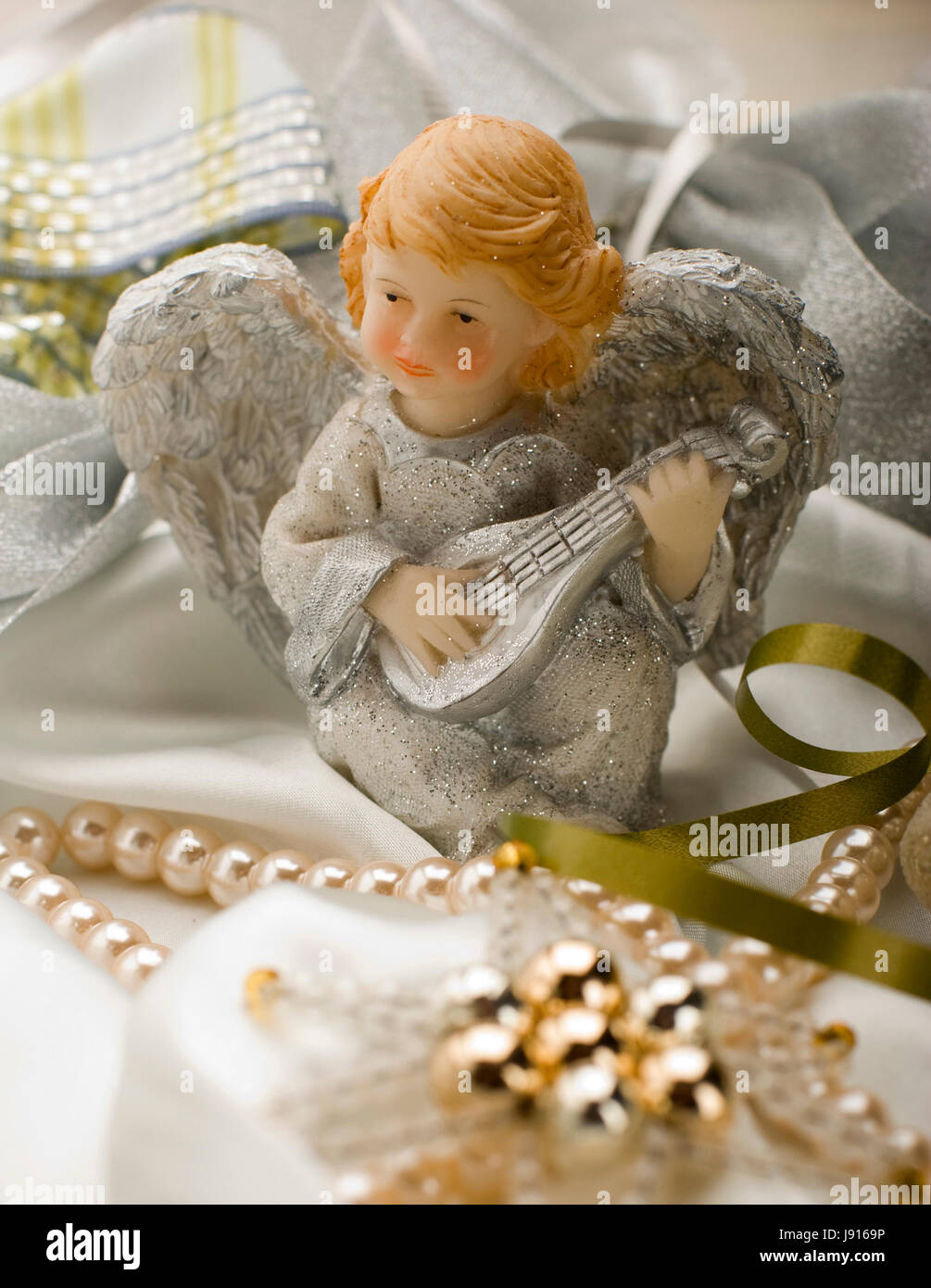 Holiday Angel, angeli, decorate, natale, Dicembre, Natale, X-mas, vacanze, Foto Stock