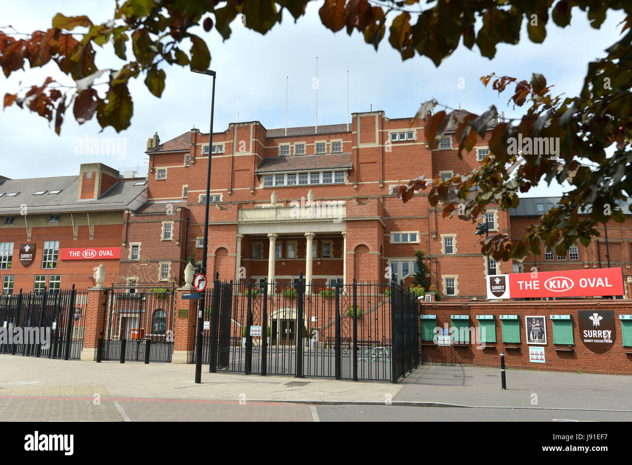 L'Oval Cricket Ground Kennington, Londra. Foto Stock