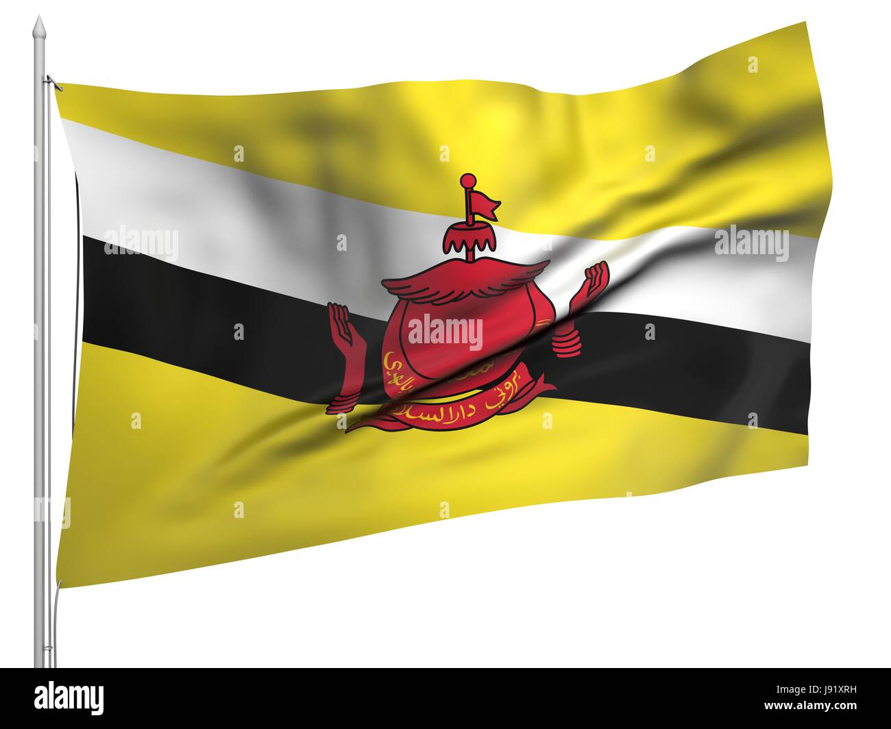 Simbolico, emblema, illustrazione, bandiera, gazzetta, banner, nazionale, lingua Foto Stock