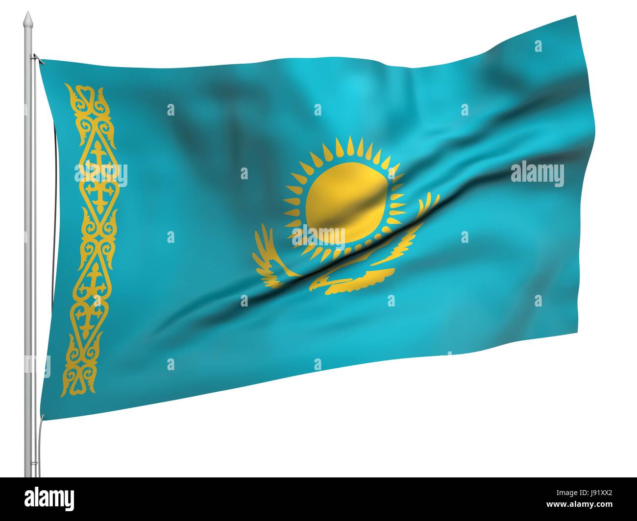 Simbolico, colore, emblema, illustrazione, bandiera, gazzetta, banner, nazionale, Foto Stock