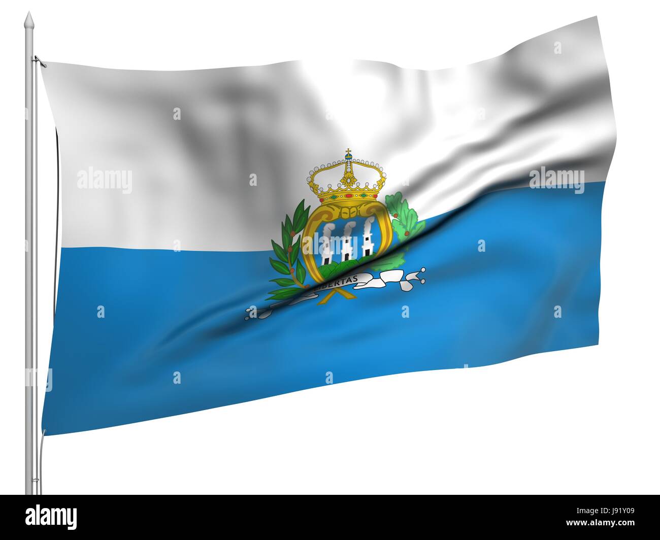 Simbolico, colore, emblema, illustrazione, bandiera, gazzetta, banner, nazionale, Foto Stock