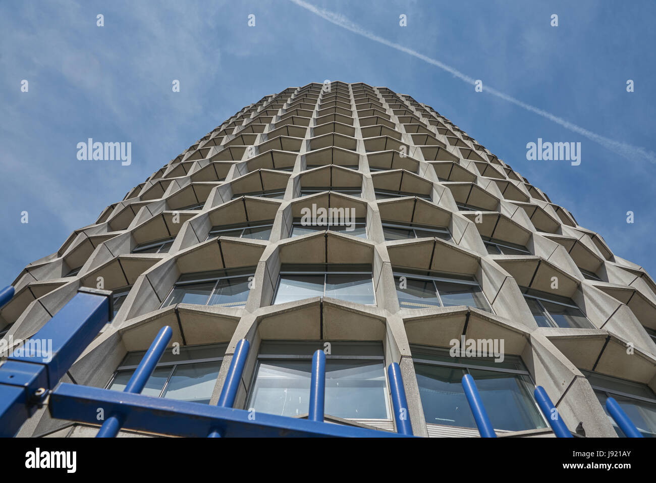 Negli anni sessanta la costruzione di Londra di aviazione civile ufficio covent garden Foto Stock