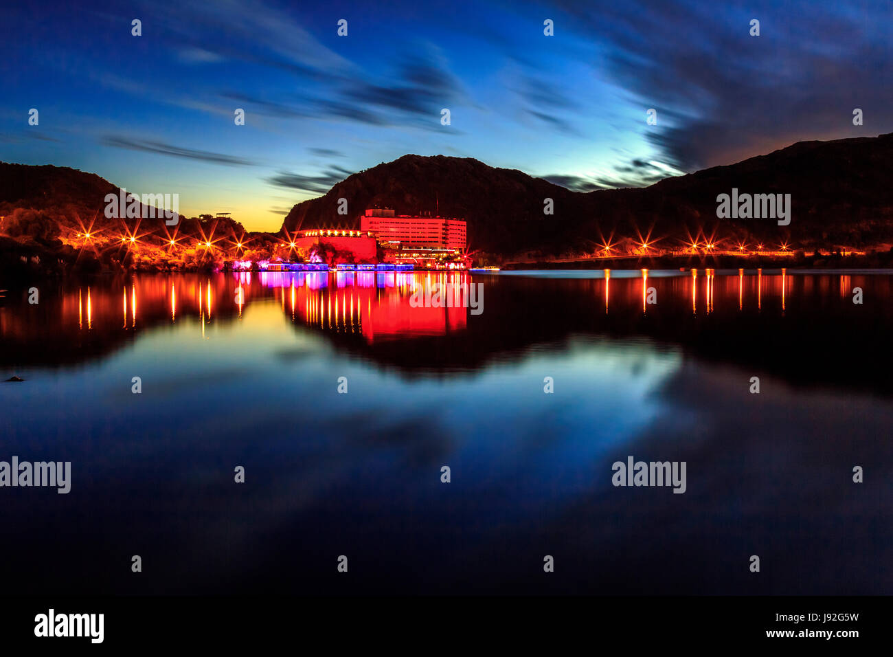 International Hotel Potrero de los Funes. Potrero de los Funes, San Luis, Argentina. Foto Stock