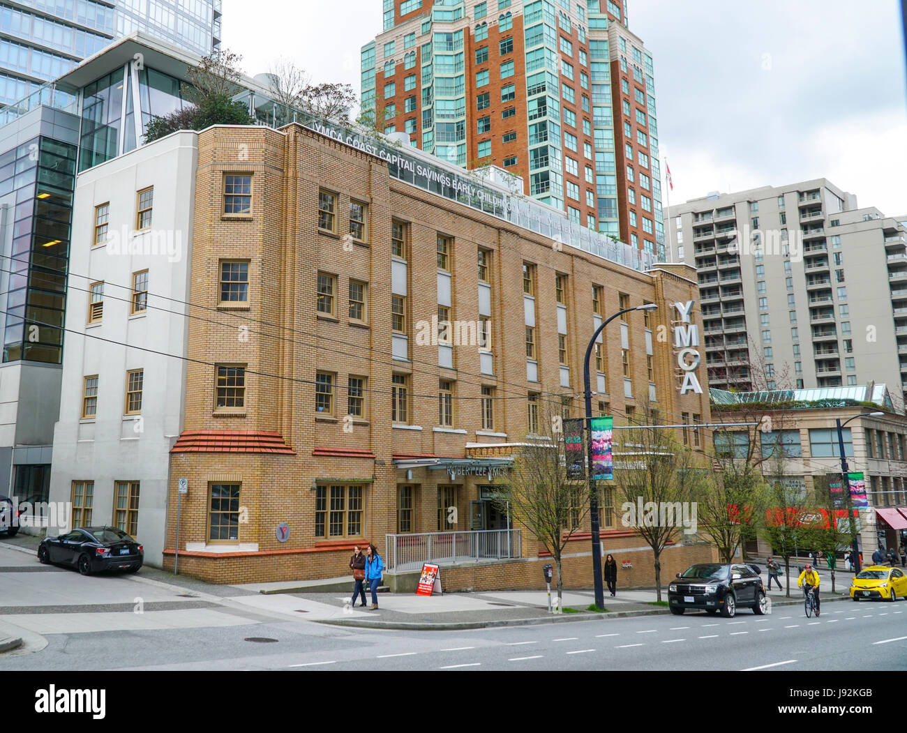 YMCA Ostello a Vancouver - Canada Foto Stock