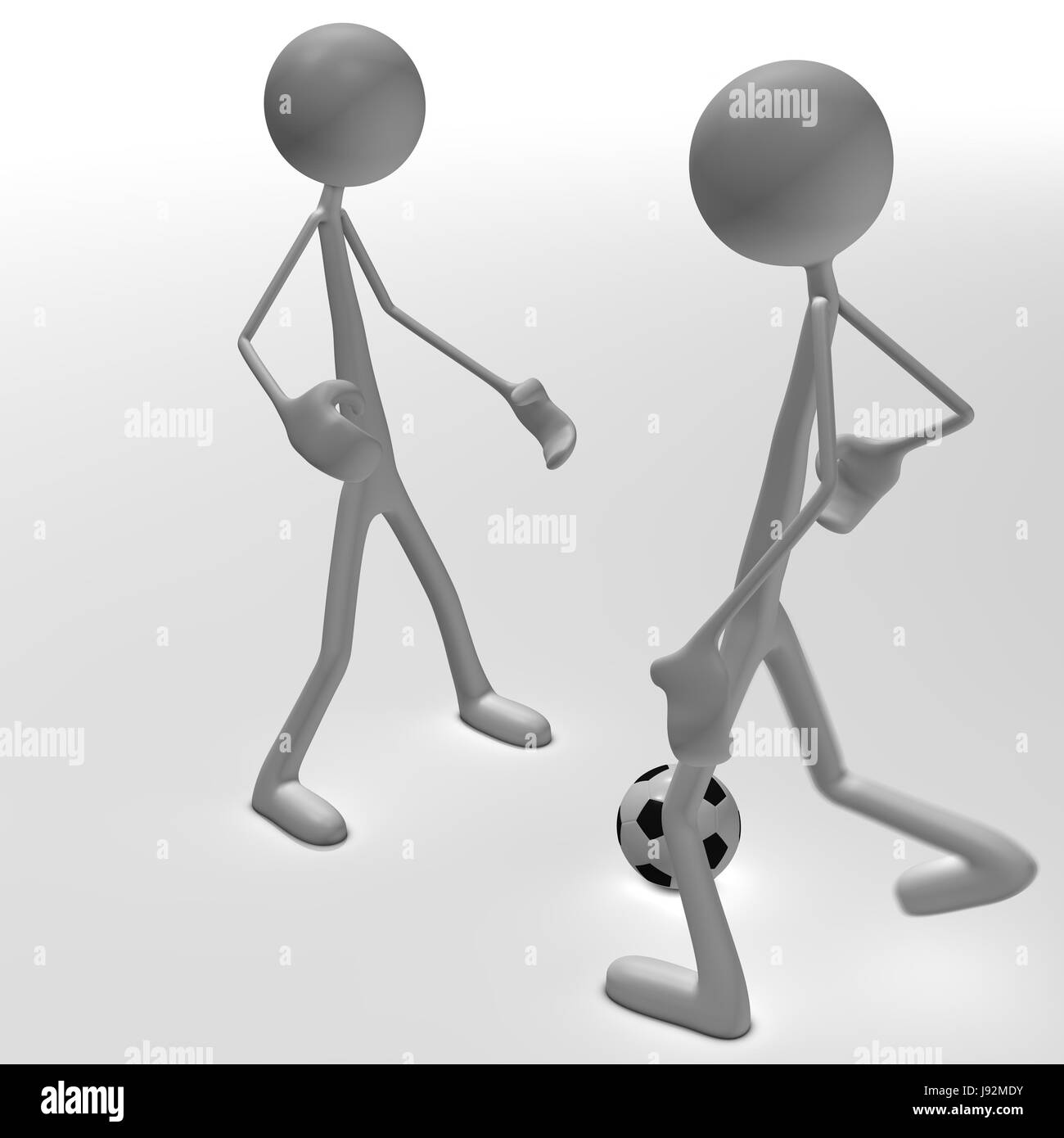 Abstract, duello, cartoon, design, sagomatura, formazione, modello di forma, figura, Foto Stock