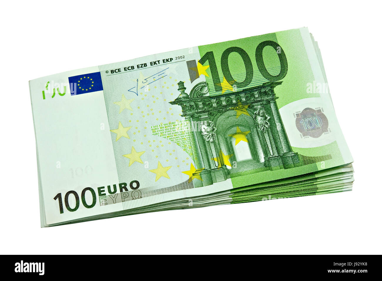 La valuta euro, rapporti aziendali, trattare, transazione aziendale, business Foto Stock
